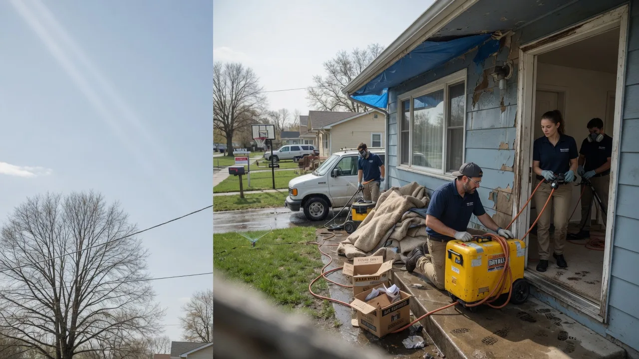 Basement Flood Cleanup in Hagerstown, IN near me